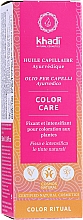 Kup Ajurwedyjski olejek do włosów - Khadi Ayurvedic Color Care Hair Oil