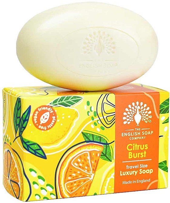 Mydło Cytrusowa eksplozja - The English Soap Company Travel Citrus Burst Mini Soap — Zdjęcie N1