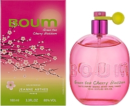 Jeanne Arthes Boum Green Tea Cherry Blossom - Woda perfumowana — Zdjęcie N2