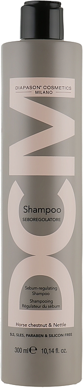 Szampon do włosów przetłuszczających się - DCM Sebum-regulating Shampoo