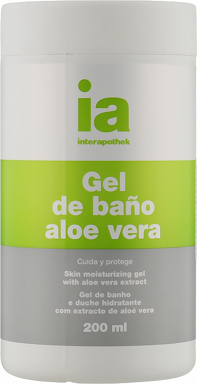 Odświeżający żel pod prysznic z ekstraktem z aloesu - Interapothek Gel De Bano Aloe Vera — Zdjęcie N1