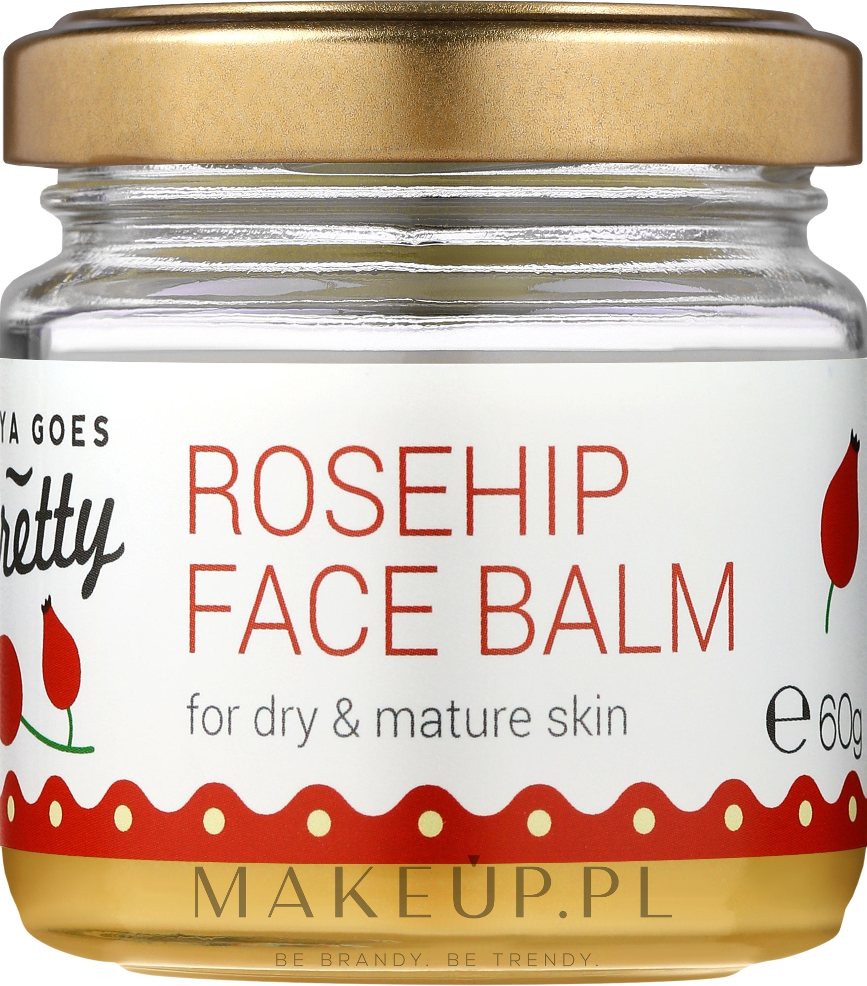 Balsam do twarzy z dziką różą - Zoya Goes Rosehip Face Balm  — Zdjęcie 60 g