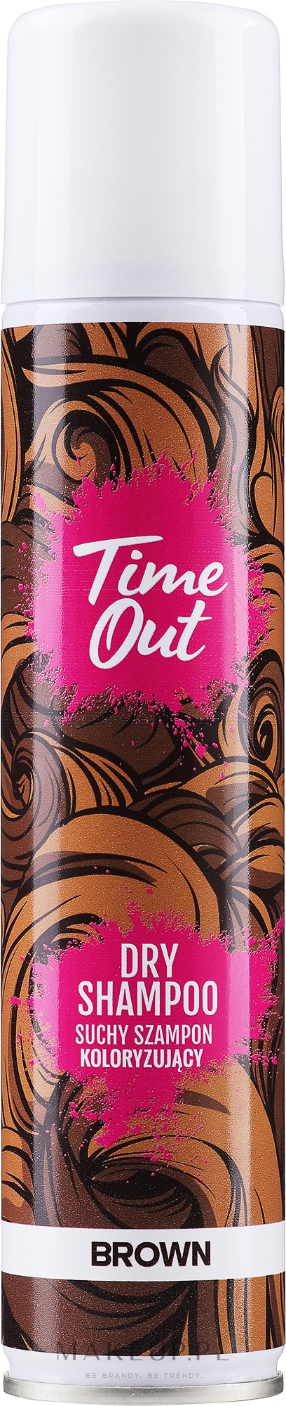 Suchy szampon do włosów farbowanych - Time Out Dry Shampoo — Zdjęcie Brown