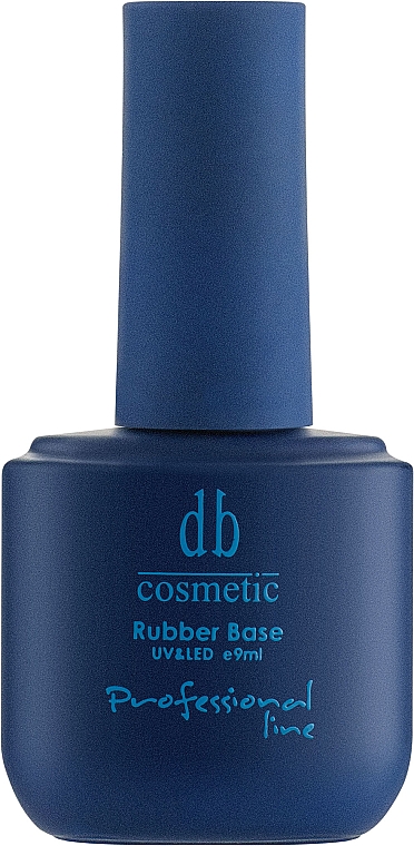 Podkład do paznokci - Dark Blue Cosmetics Rubber Base Coat — Zdjęcie N1