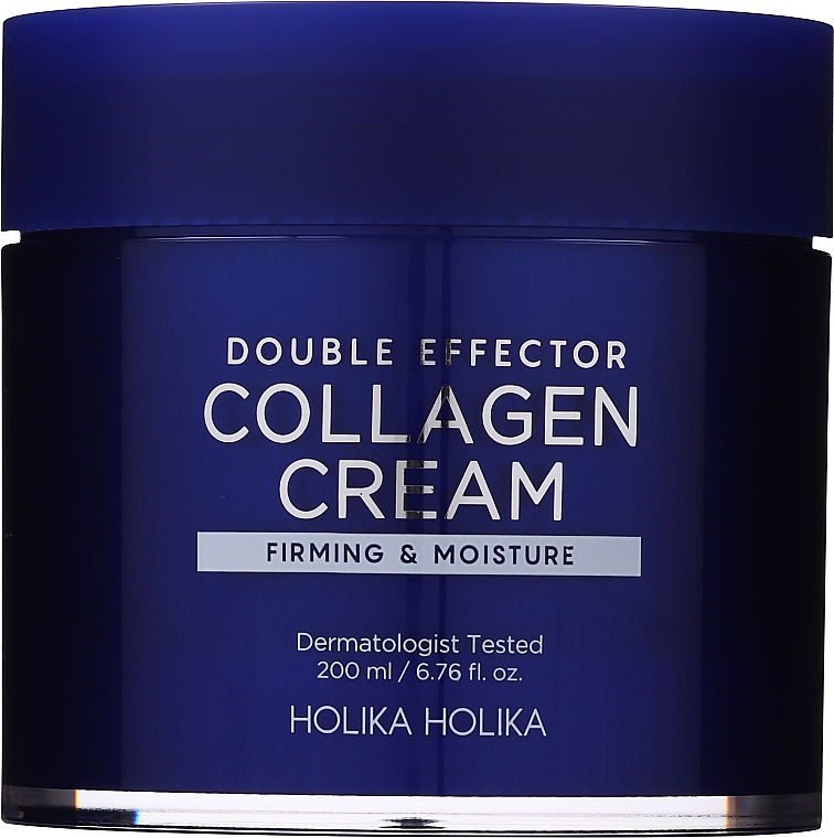 Kolagenowy krem ​​do twarzy o podwójnym działaniu - Holika Holika Double Effector Collagen Cream — Zdjęcie N1