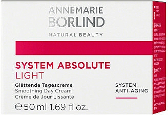 Wygładzający krem przeciwstarzeniowy do twarzy na dzień - Annemarie Borlind System Absolute System Anti-Aging Smoothing Day Cream Light — Zdjęcie N2