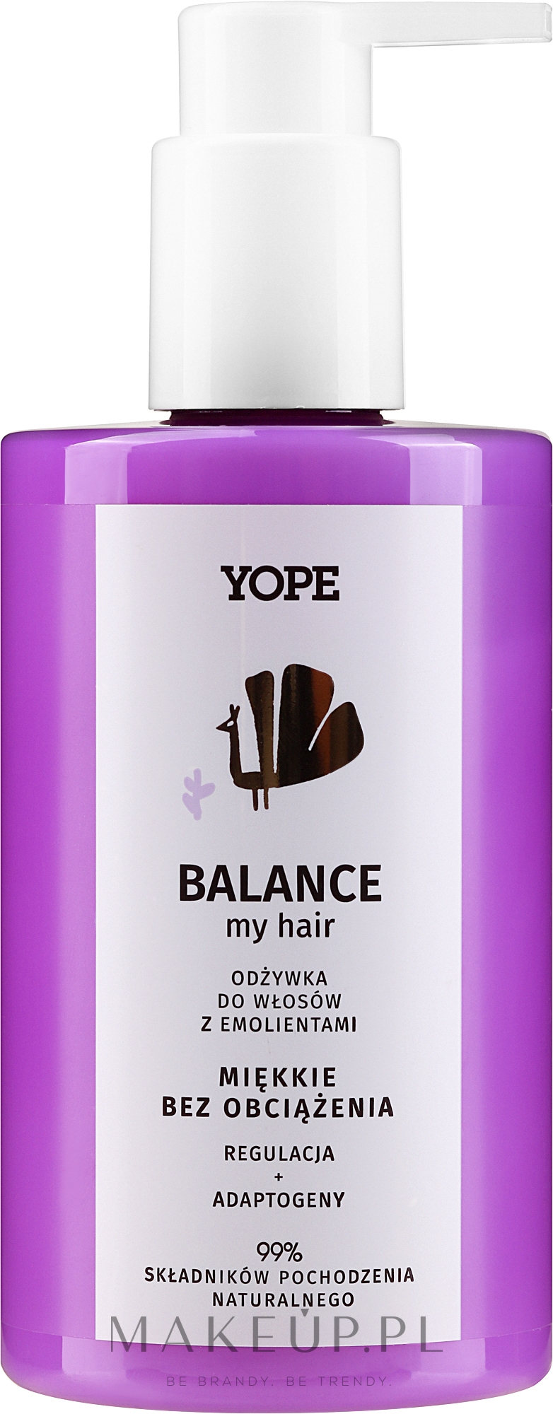 Odżywka do włosów z emolientami - Yope Balance — Zdjęcie 300 ml