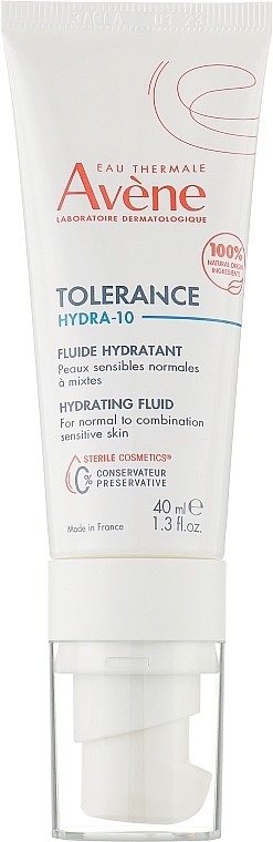 Fluid nawilżający - Avene Tolerance Hydra-10 Hydrating Fluid — Zdjęcie N1