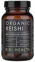 Kup Organiczny ekstrakt z grzybów Reishi, kapsułki - Kiki Health Organic Reishi Mushroom Extract 400mg