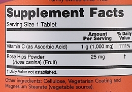Witamina C-1000 o przedłużonym uwalnianiu + dzika róża - Now Foods Antioxidant Protection C-1000 With Rose Hips Tablets — Zdjęcie N4