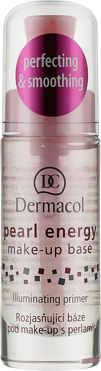 Rozświetlająca baza pod makijaż z ekstraktem z pereł - Dermacol Pearl Energy Make-Up Base — Zdjęcie N1