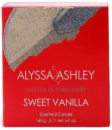 Świeca zapachowa - Alyssa Ashley Sweet Vanilla Candle — Zdjęcie N2