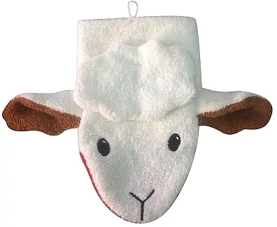 Myjka-pacynka dla dzieci Owca Stella, duża - Fuernis Wash Glove — Zdjęcie N1