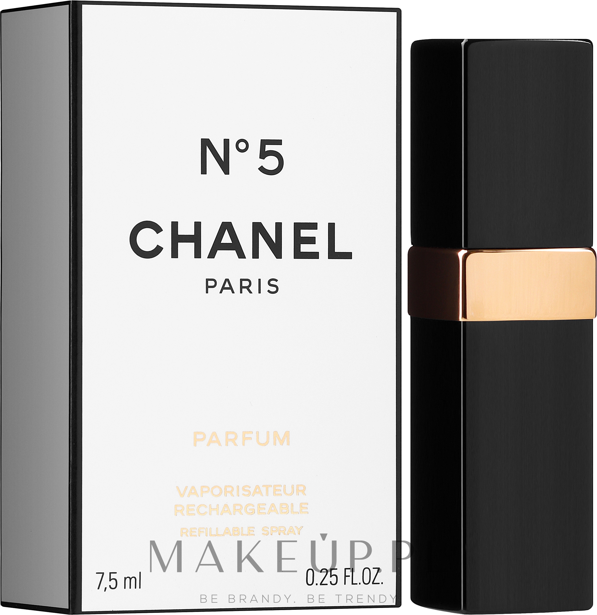 Chanel N5 - Perfumy (refillable spray-spray z możliwością napełniania) — Zdjęcie 7.5 ml