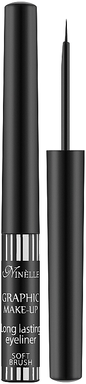 Eyeliner - Ninelle Graphic Make-up Long Lasting Eyeliner Soft Brush — Zdjęcie N1