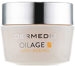 Kup PRZECENA! Odżywczy krem przeciwstarzeniowy do twarzy na noc - Dermedic Oilage Repairing Night Cream *