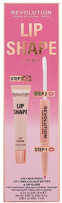 Zestaw do ust - Makeup Revolution London Lip Shape — Zdjęcie N1