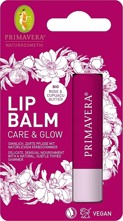 Pielęgnujący balsam do ust - Primavera Care & Glow Lip Balm — Zdjęcie N1