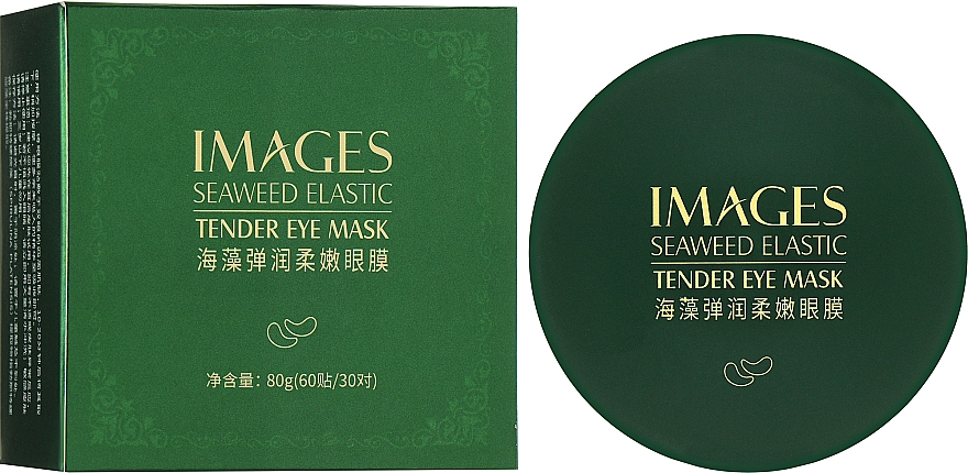 Hydrożelowe płatki pod oczy z ekstraktem z alg - Images Seaweed Elastic Tender Eye Mask — Zdjęcie N3