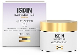 Kup PRZECENA! Krem do twarzy o działaniu złuszczającym 8% - Isdin Isdinceutics Glicoisdin 8 Soft Peeling Effect Face Cream *