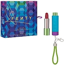 Kup Zestaw - Fenty Beauty Icon Semi-Matte Refillable Lipstick Set (lipstick/3.8g + acces)