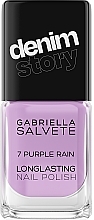 Trwały lakier do paznokci - Gabriella Salvete Denim Story Longlasting Nail Polish  — Zdjęcie N1