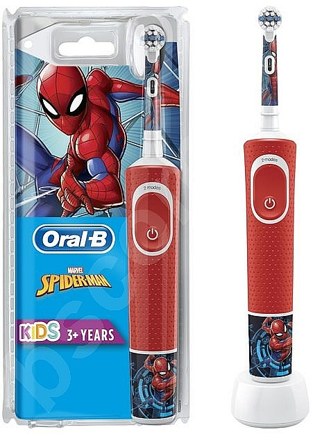 Elektryczna szczoteczka do zębów dla dzieci - Oral-B Vitality Kids Spiderman — Zdjęcie N1