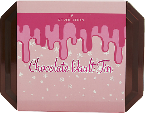 Zestaw do makijażu, 13 produktów - I Heart Revolution Chocolate Vault Tin Gift Set  — Zdjęcie N2