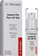 Liftingujący że pod oczy - Dr Sebagh Instant Fix Eye Lift Gel — Zdjęcie N2