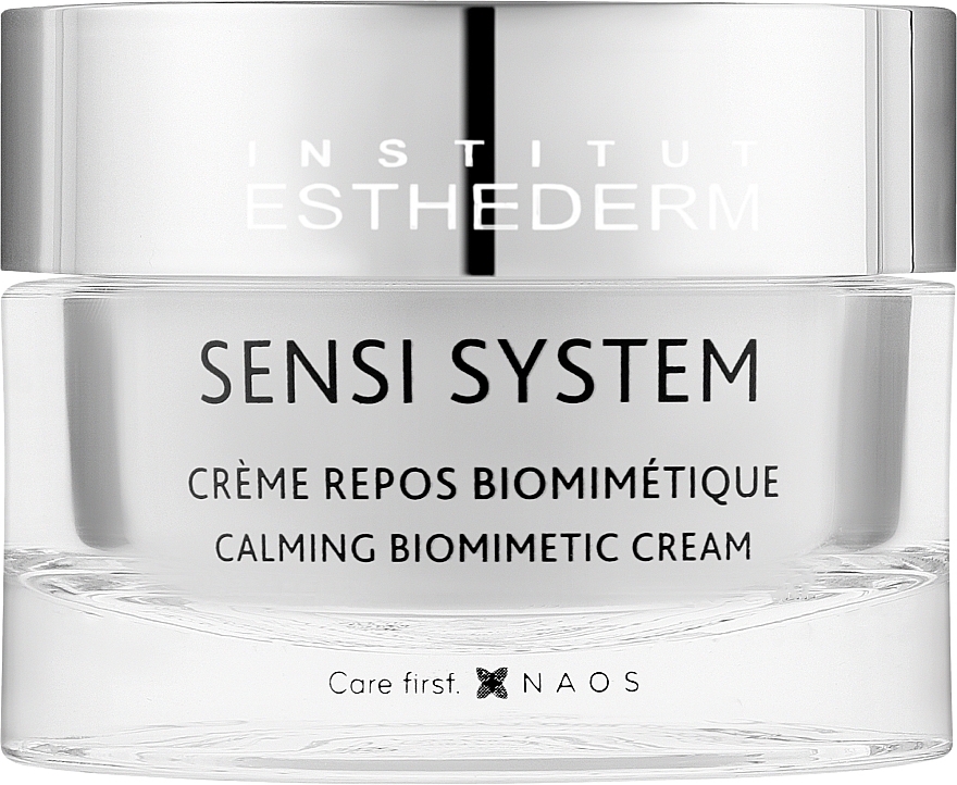 Kojący krem do twarzy - Institut Esthederm Sensi System Calming Biomimetic Cream — Zdjęcie N1