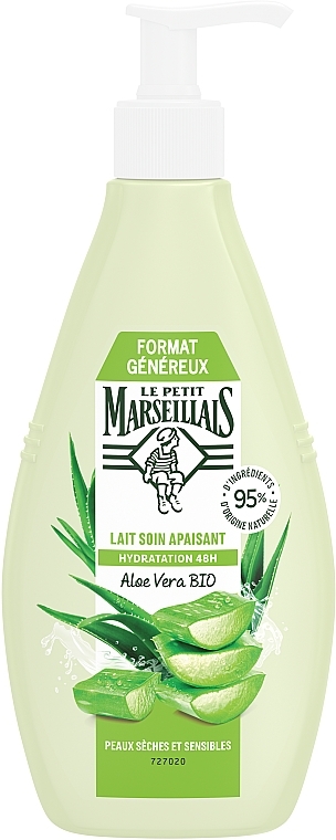 Mleczko do ciała Aloe Vera - Le Petit Marseillais Aloe Vera Bio Hydrating Body Milk — Zdjęcie N1
