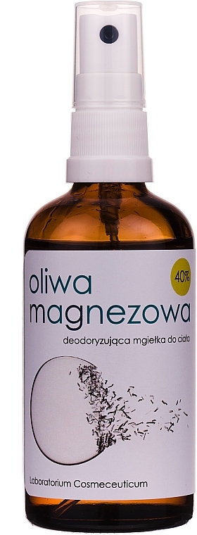 Dezodorująca mgiełka do ciała Oliwa magnezowa 40% - Polny Warkocz — Zdjęcie N1