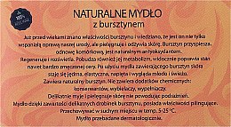 Naturalne mydło z bursztynem - Powrót do Natury — Zdjęcie N4