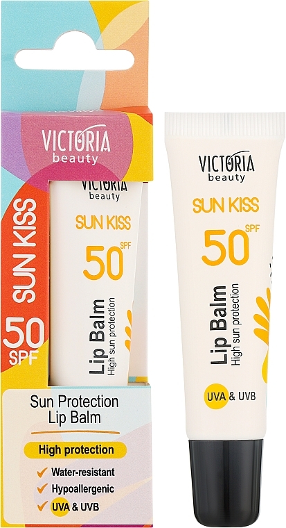 Balsam do ust z filtrem przeciwsłonecznym - Victoria Beauty Sun Kiss Sun Lip Balm SPF50 — Zdjęcie N2