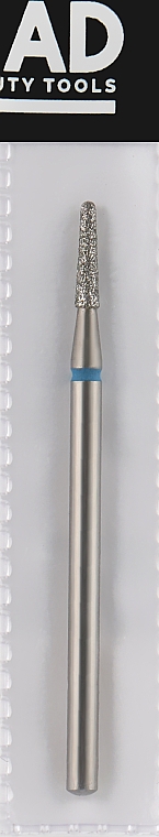 Frez diamentowy, stożek zaokrąglony, L-8 mm, 1,8 mm, niebieski - Head The Beauty Tools — Zdjęcie N1