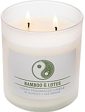 Kup Świeca zapachowa z dwoma knotami - Colonial Candle Bamboo Lotus