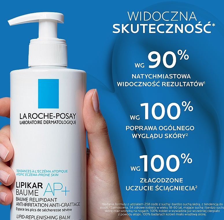 Myjący krem-żel do skóry suchej i atopowej - La Roche-Posay Lipikar Syndet AP+ Cleansing Body Cream-Gel Anti-Irritation — Zdjęcie N5
