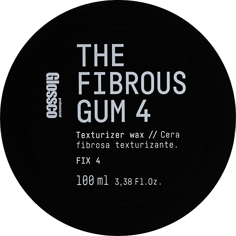 Pasta teksturyzująca do włosów o średnim utrwaleniu - Glossco The Fibrous Gum 4 — Zdjęcie N1