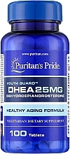 Suplement diety Dehydroepiandrosteron, 25 mg - Puritan's Pride DHEA — Zdjęcie N2