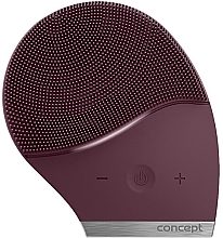 Kup Szczoteczka do czyszczenia skóry, bordowa - Concept Sonivibe SK9101