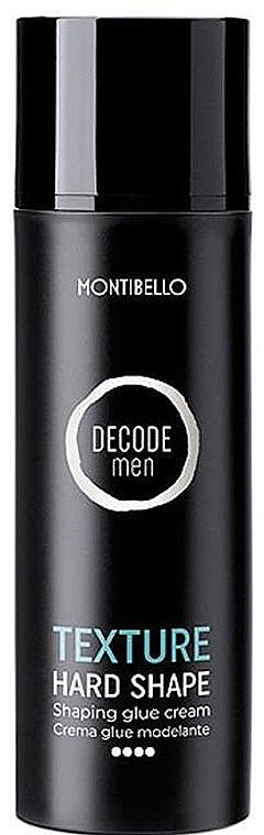 Krem do modelowania włosów - Montibello Decode Texture Men Hard Shape — Zdjęcie N1