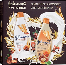 Kup Zestaw - Johnson’s® Vita-Rich Vita-rich Oil-In-Lotion (sh/gel/250ml + b/lot/250ml)