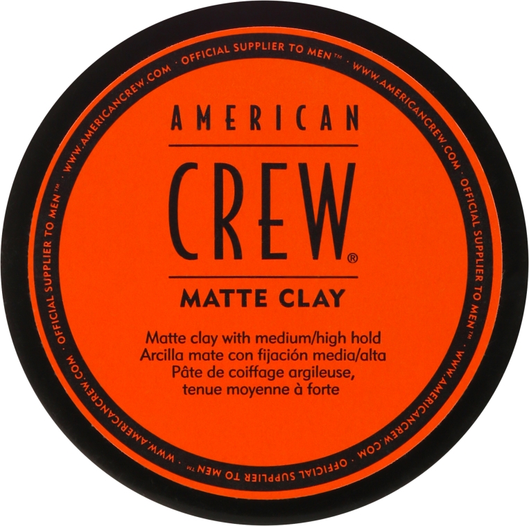 Matująca glinka do włosów dla mężczyzn - American Crew Matte Clay