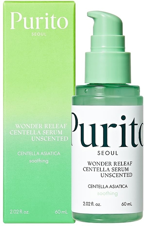 Purito Centella Unscented Serum - Serum do twarzy z wąkrotą azjatycką — Zdjęcie N4