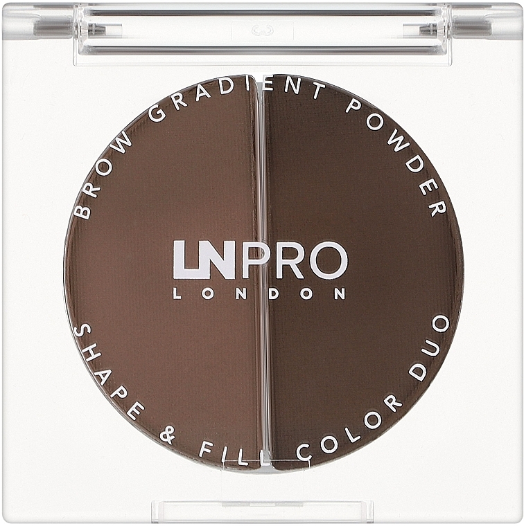 Cienie do brwi - LN Pro Brow Gradient Powder — Zdjęcie N2