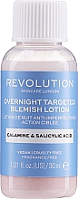 Kup Lotion przeciw niedoskonałościom skóry - Makeup Revolution Skincare Overnight Targeted Blemish Lotion