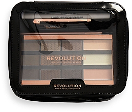 Zestaw, 8 produktów - Makeup Revolution "The Everything" Brow Kit Gift Set — Zdjęcie N2