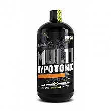 Płynny suplement diety Isotonic o smaku cytrynowym - Multi Hypotonic Drink BiotechUSA — Zdjęcie N1