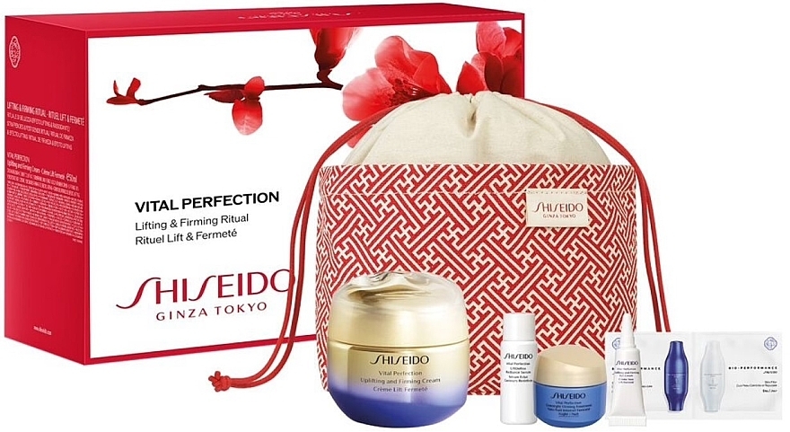 Zestaw, 6 produktów - Shiseido Vital Perfection — Zdjęcie N1