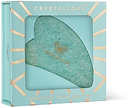 Masażer do twarzy - Crystallove Amazonite Gua Sha Facial Massage Plate — Zdjęcie N7